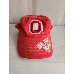 Donegal Bay Ohio State Buckeyes Hat Red Adjustable Block O NCAA Baseball Cap